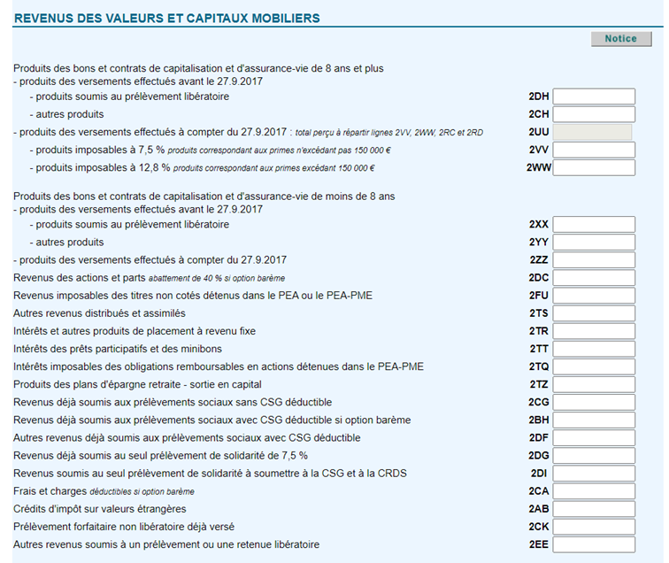 Les Revenus Des Valeurs Et Capitaux Mobiliers | UFF